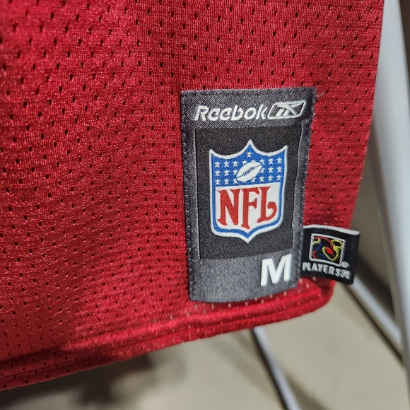 REEBOK "NFL Players" Home Jersey~Arizona Cardinals # 7 Leinart~Men's Medium - Picture 3 of 4